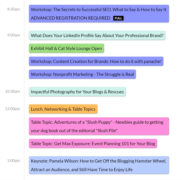 blogpaws schedule edit