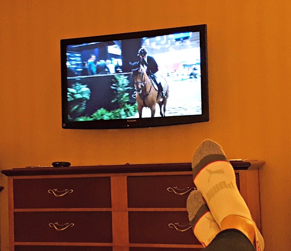 A convenient way to watch the Grand Prix at the South Point Hotel.