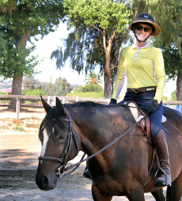 Bluegrass Provisions hoof pick belt on rider