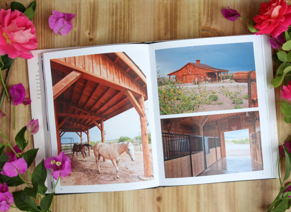 Stable Style book photo spread of dream barn