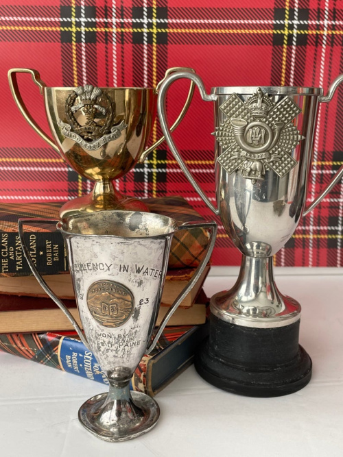 vintage equestrian silver trophies