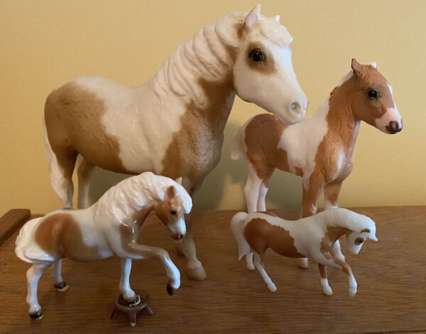 all four Breyer Misty models from Misty of Chincoteague memorabilia collector